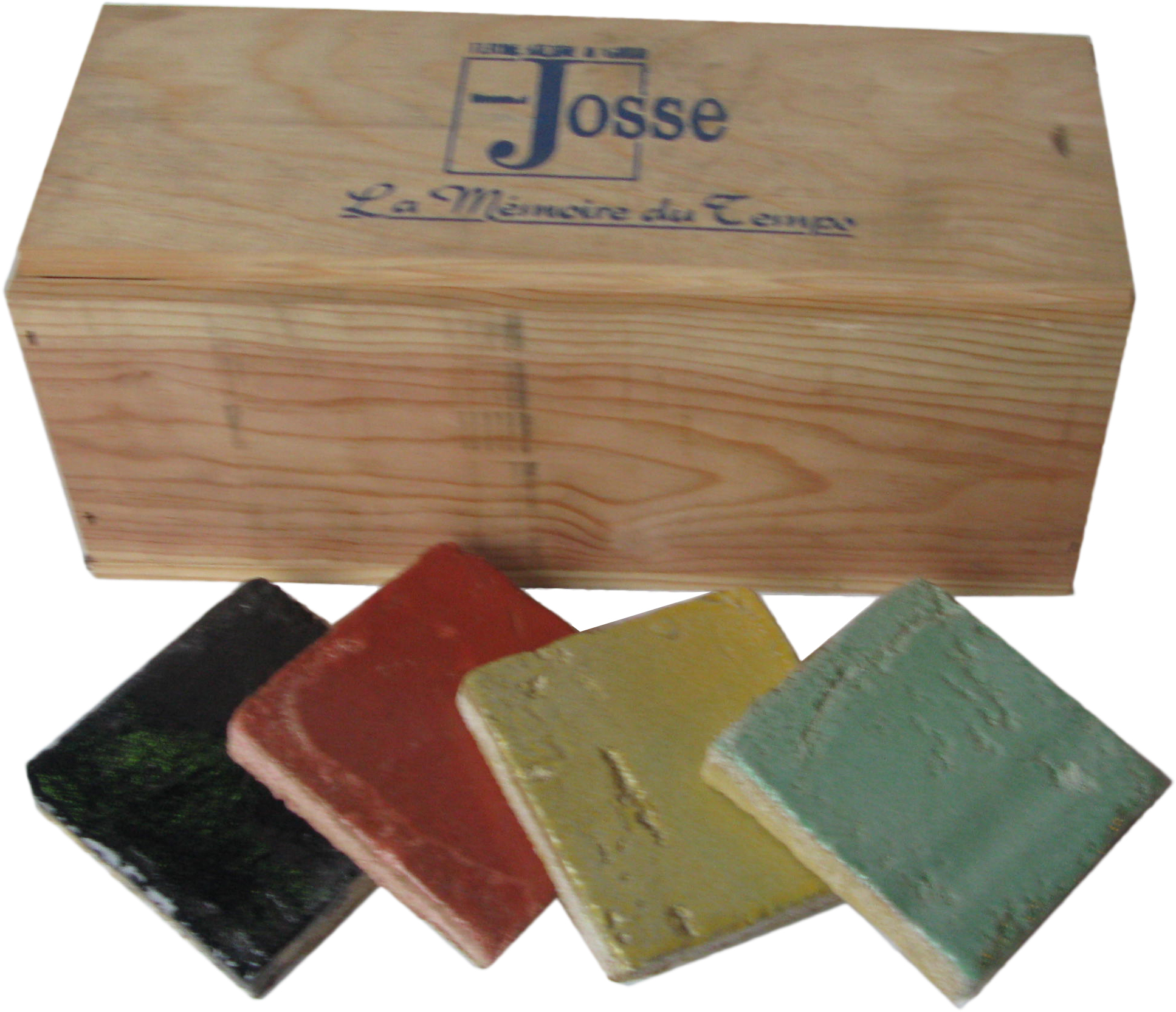 Set of samples  "JOSSE" Pastels Unis