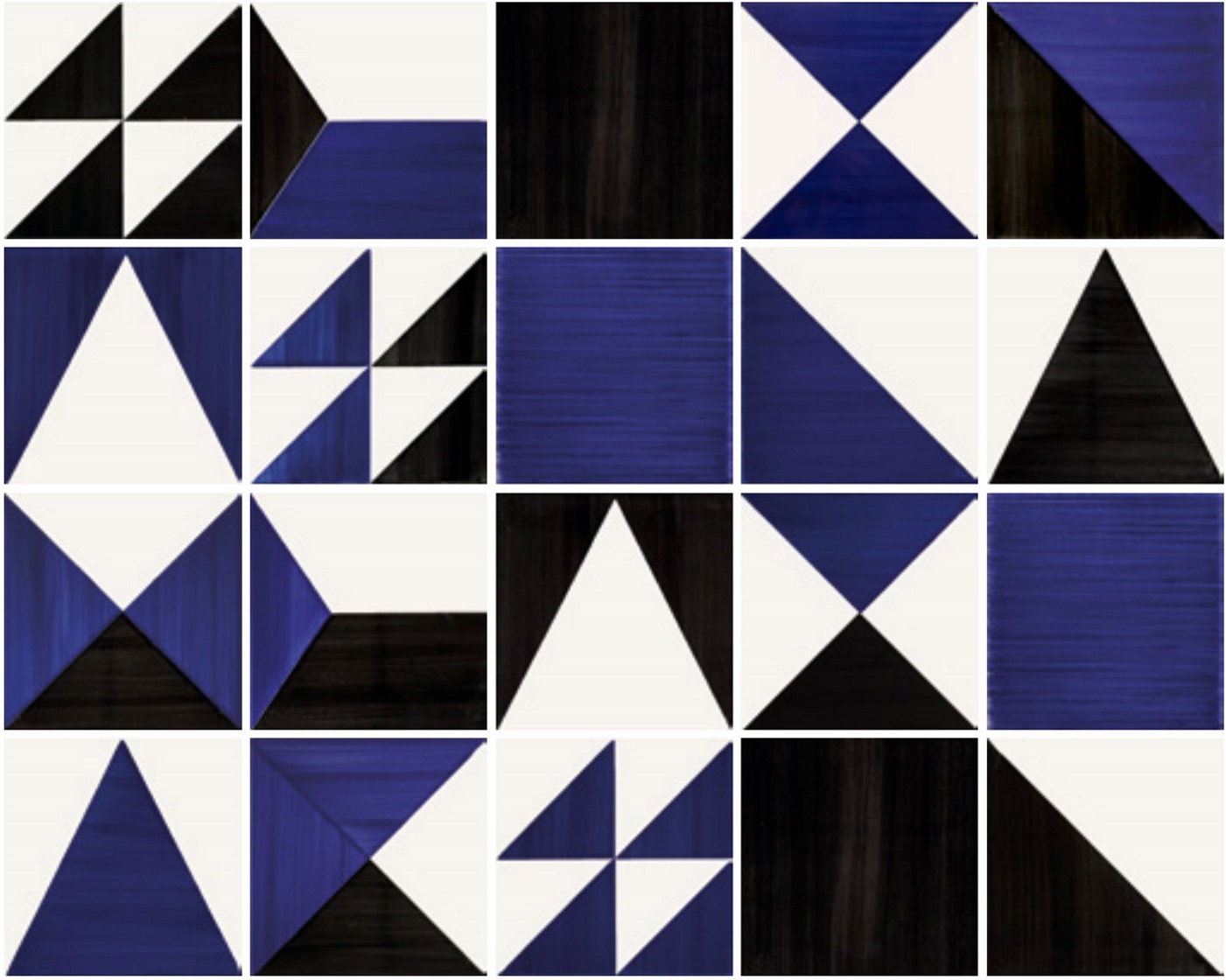 PN001 Patchwork Tangram (20 tiles of14x14cm)