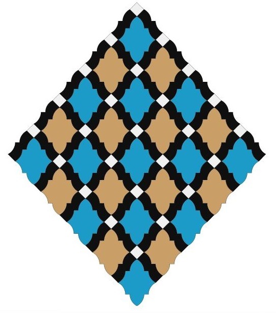 PL Sakir Pattern(Black,White,Turquoise,Natural)
